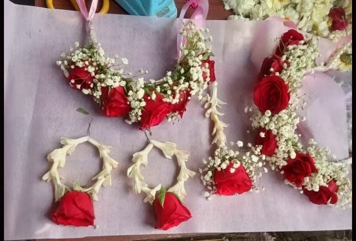 Bridal full jewellery seat